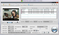 WinX Free QT to MPEG Converter screenshot